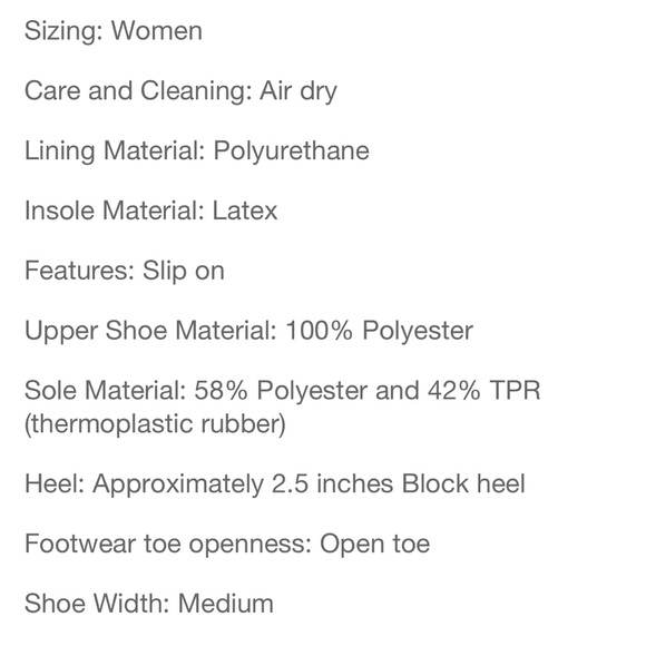 Women’s Navy & White Stripe Block Sandal Heels NWT - Picture 4 of 4